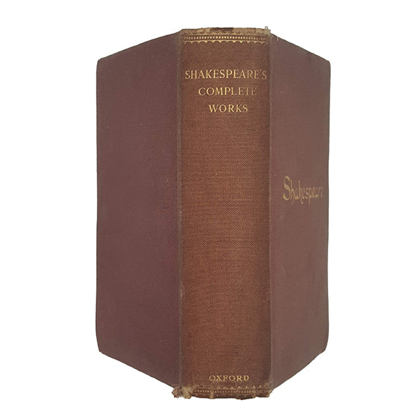 The Complete Works of Shakespeare - Oxford, 1919