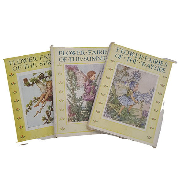 Cicely Mary Barker's Flower Fairies , Wayside, Spring, Summer (3 Books)