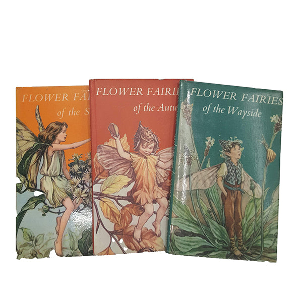 Cicely Mary Barker's Flower Fairies , Wayside, Summer, Autumn (3 Books)