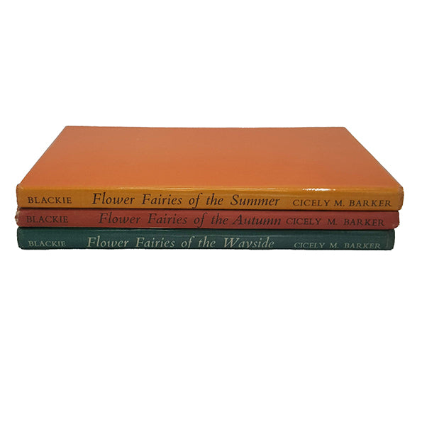 Cicely Mary Barker's Flower Fairies , Wayside, Summer, Autumn (3 Books)