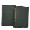 W. M. Thackeray's Vanity Fair Volume I & II - Smith, 1879 (2 Green Books)