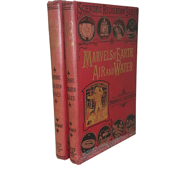 Marvels of Earth, Air, Water, Geology and Geography (2 Red Books)