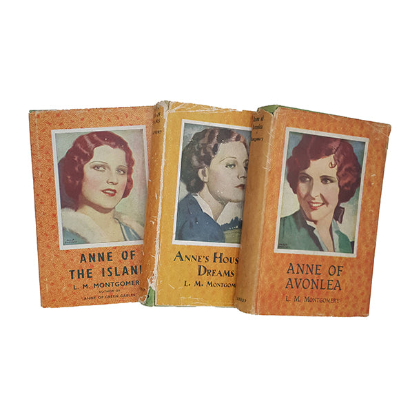 L. M. Montgomery's Anne of Avonlea, Anne of the Island &amp; Anne's House of Dreams - Harrap, 1941-66 (3 Books)