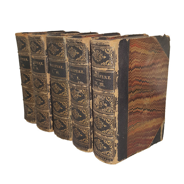 The Works of Shakespeare - Cabinet Editions (5 Books)