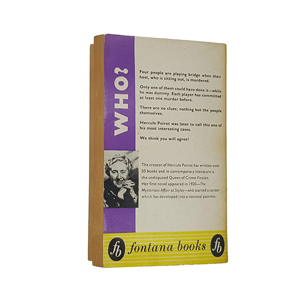 Cards on the Table by Agatha Christie - Fontana 1963