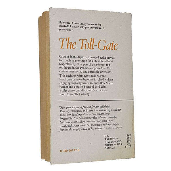 Georgette Heyer's The Toll-Gate - Pan 1971