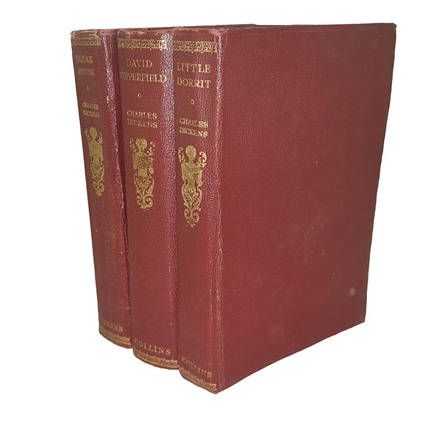Charles Dickens Novels - Collins (3 Red Books)