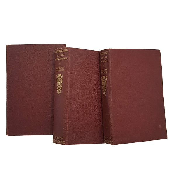 Charles Dickens Novels - Collins (3 Red Books)