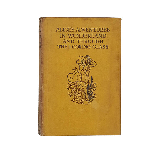 Lewis Carroll's Alice's Adventures in Wonderland and Through The Looking Glass (Yellow)