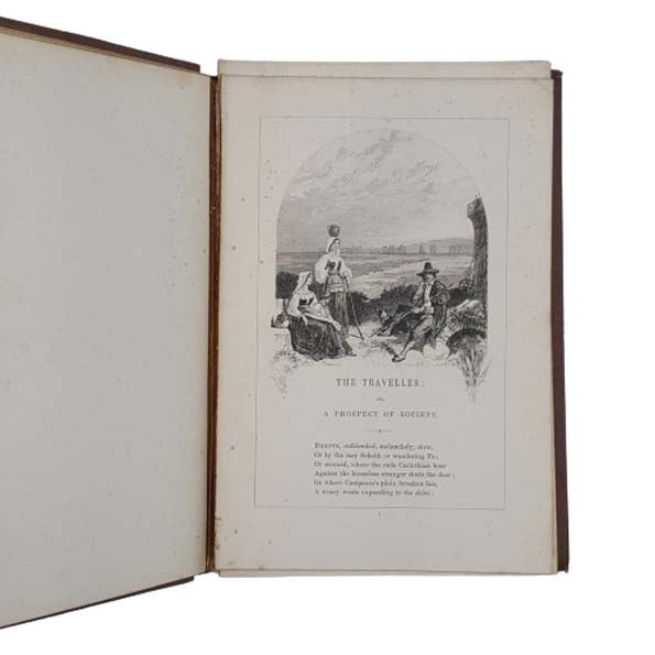 Goldsmith's Traveller Illustrated by Birket Foster - David Bogue