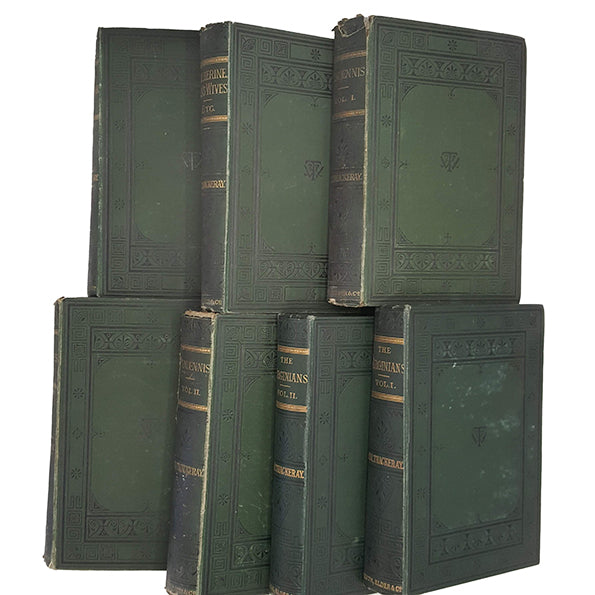 W. M. Thackeray Collected Works - Smith, Elder &amp; Co., 1892 (7 Books)