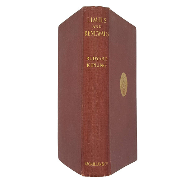 Rudyard Kipling’s Limits and Renewals - Macmillan 1932