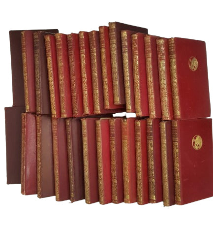 Rudyard Kipling Leather Collected Works - Macmillan, c.1920s (28 Books)