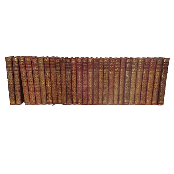 Rudyard Kipling Leather Collected Works - Macmillan, c.1920s (28 Books)