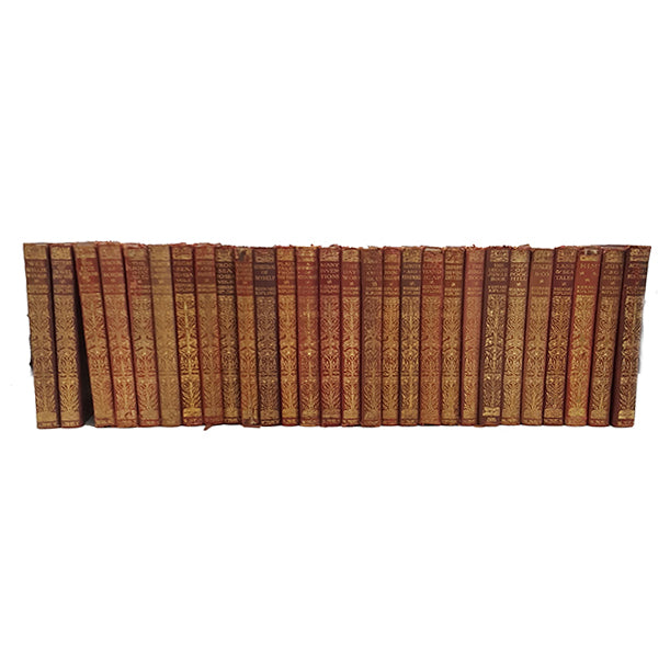 Rudyard Kipling Leather Collected Works - Macmillan, c.1920s (28 Books)