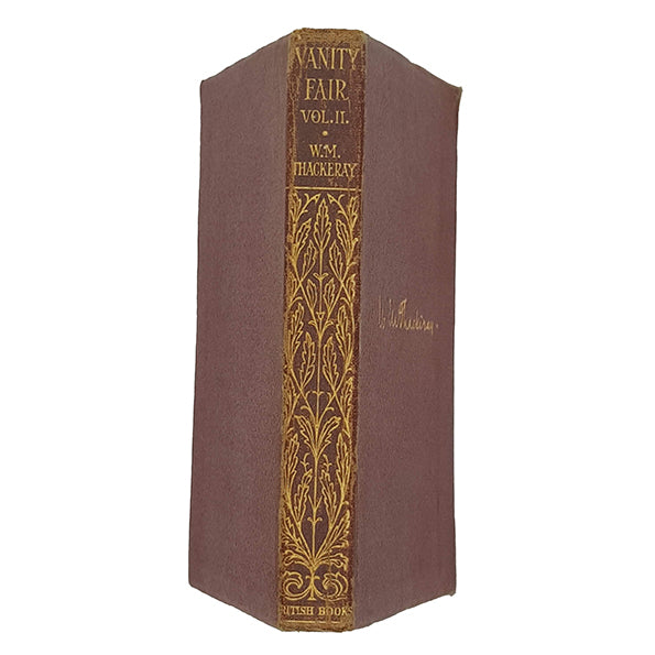 W.M. Thackeray's Vanity Fair Vol. II - British Books 1924