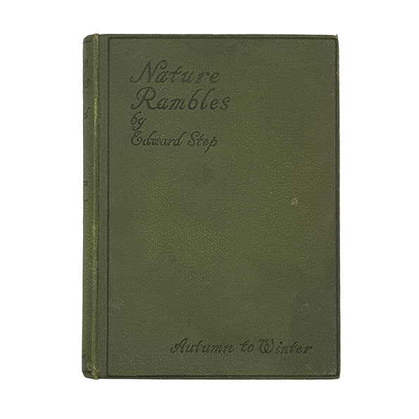 Nature Rambles: Autumn to Winter - Warne 1930