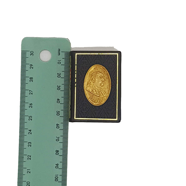 The Life of Benjamin Franklin by Dora Baranyi - Franklin Printing House 1973 Miniature Book