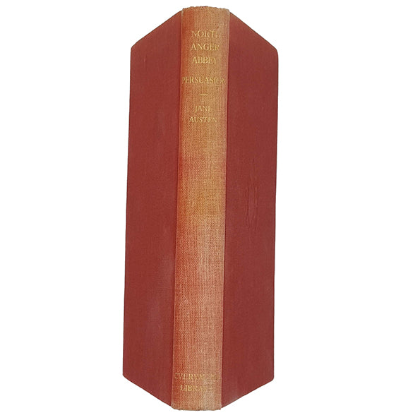 Jane Austen's Northanger Abbey &amp; Persuasion - Dent 1946