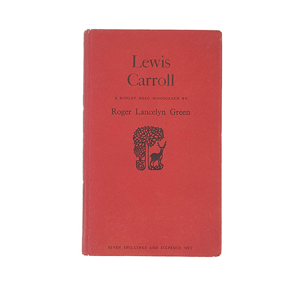 Lewis Carroll A Bodley Head Monograph by Roger Lancelyn Green - 1960