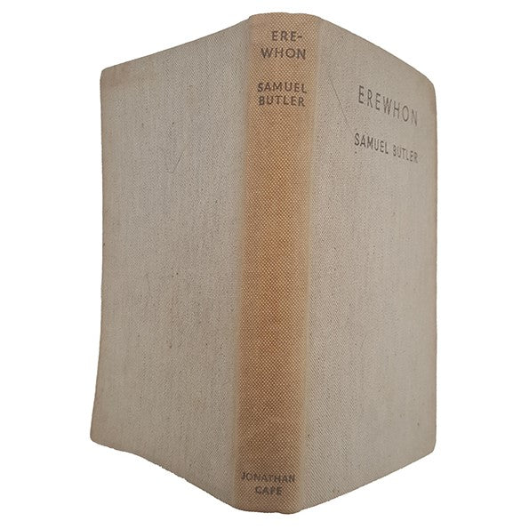 Erewhon by Samuel Butler - Cape, 1933