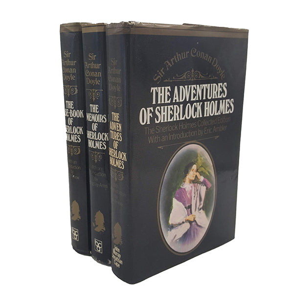 Sherlock Holmes Adventures, Memoirs, Case-Book by Arthur Conan Doyle (3 Books)
