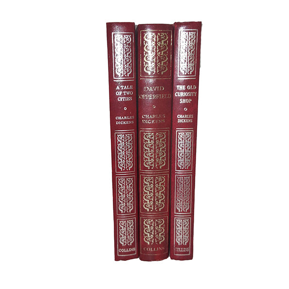 Charles Dickens Novels - Collins, 1980 (3 Red Books)