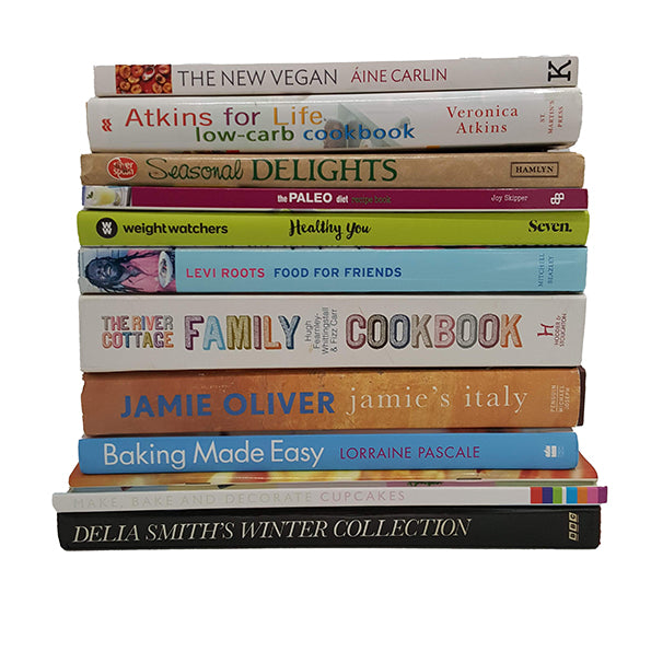 Books By The Foot: Cookbook Collection