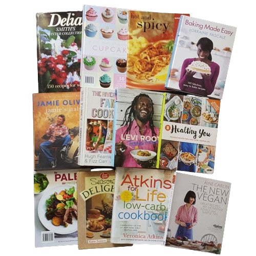 Books By The Foot: Cookbook Collection