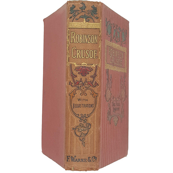 Daniel Defoe's Robinson Crusoe - F. Warne, Prize Library Edition