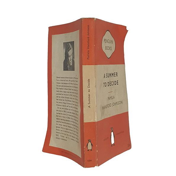 A Summer To Decide by Pamela Hansford Johnson - Penguin, 1954
