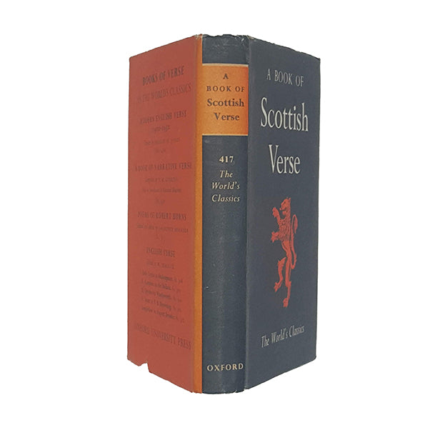 A Book of Scottish Verse - Oxford, 1960