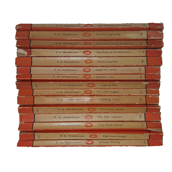 P. G. Wodehouse Collected Penguin Paperbacks c.1960s (15 books)
