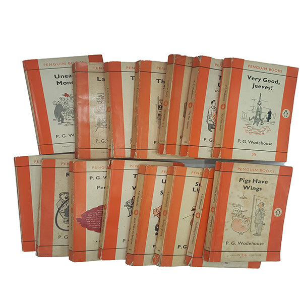P. G. Wodehouse Collected Penguin Paperbacks c.1960s (15 books)