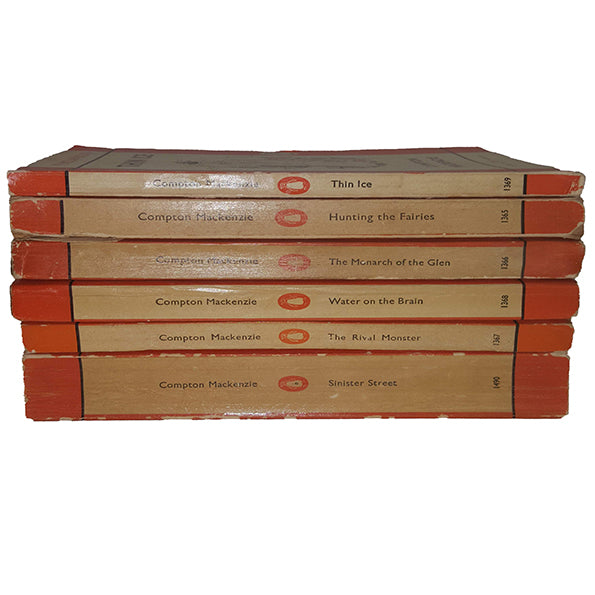Compton Mackenzie Collected Works - Penguin, c.1960s (6 Books)