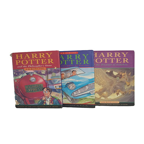 Harry Potter Series 1-3 by J. K. Rowling - Ted Smart, 1998 (