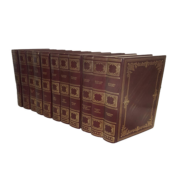 Rudyard Kipling Collected Works - 11 Heron Books, c.1970