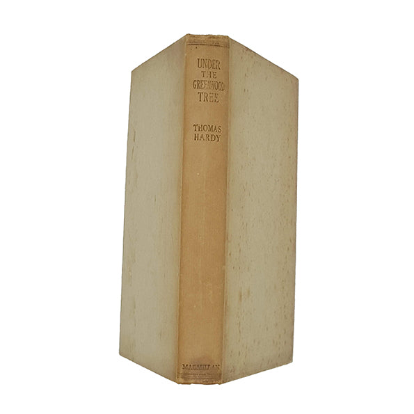 Thomas Hardy’s Under the Greenwood Tree  - Macmillan 1939