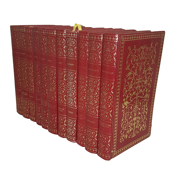 Russian Literature - Brothers Karamazov Etc. (11 Red Books)