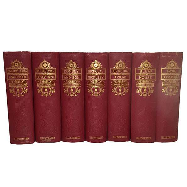 Charles Dickens Illustrated Collected Works - Waverley (15 Books)
