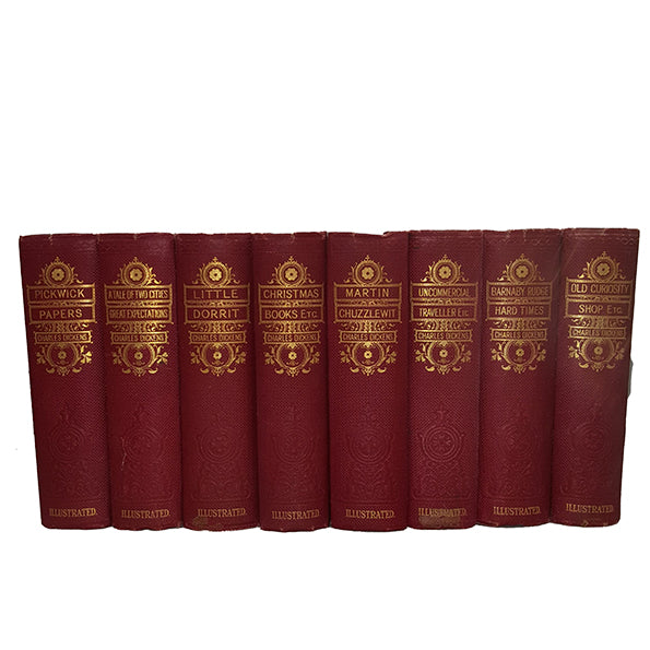 Charles Dickens Illustrated Collected Works - Waverley (15 Books)