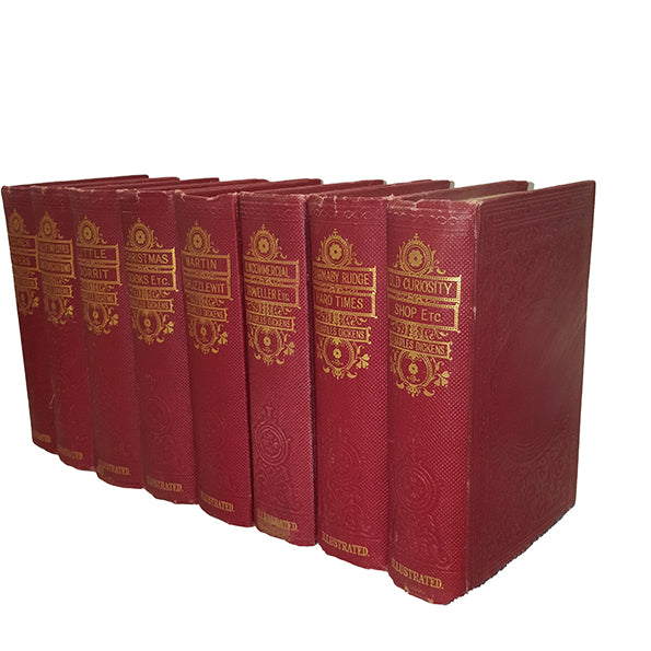 Charles Dickens Illustrated Collected Works - Waverley (15 Books)