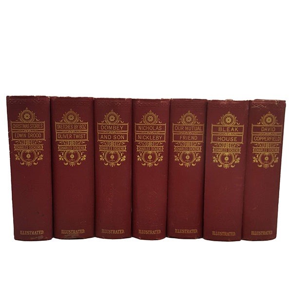Charles Dickens Illustrated Collected Works - Waverley (15 Books)