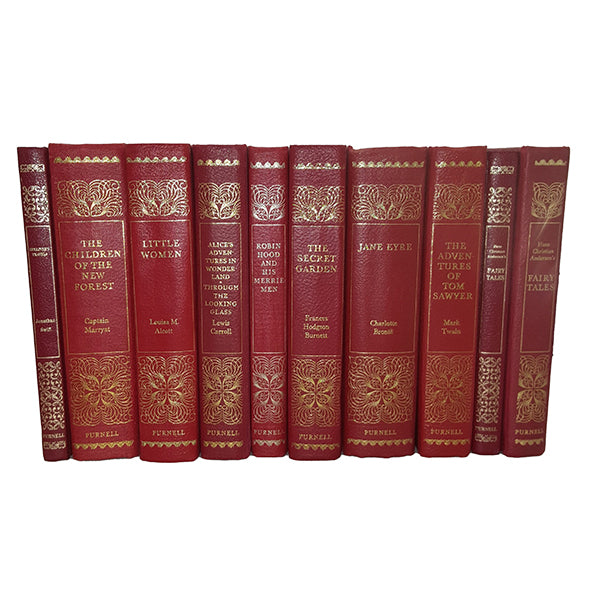Alice in Wonderland etc. Red Decorative Classics (9 Books)