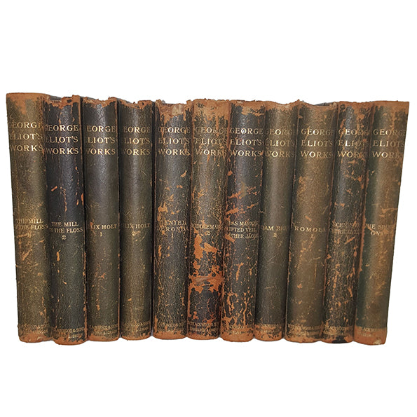 George Eliot Collected Works - Blackwood, C.1880 (21 Leatherbound Books)
