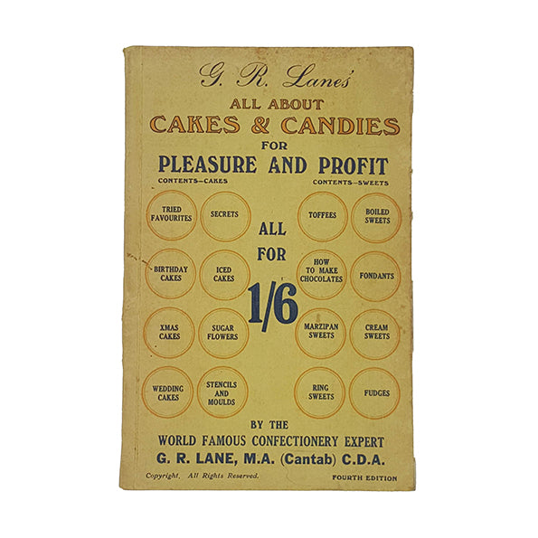 All About Cakes &amp; Candies by G. R. Lane - G. R. L.