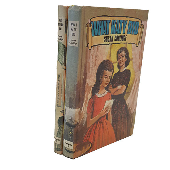 What Katy Did and What Katy Did Next by Susan Coolidge – Dean and Son (2 Books)