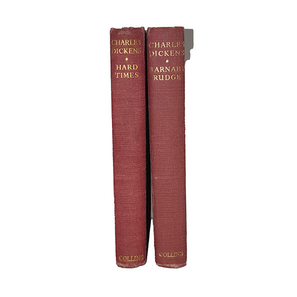 Charles Dickens' Hard Times and Barnaby Rudge - Nelson &amp; Sons (2 Books)