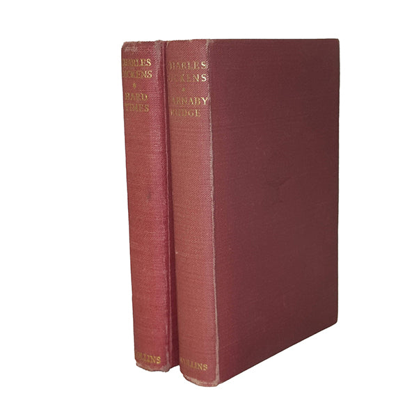 Charles Dickens' Hard Times and Barnaby Rudge - Nelson &amp; Sons (2 Books)