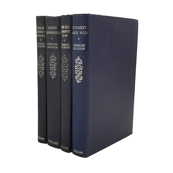Charles Dickens' Collected Works - Collins, 1965-72 (4 Blue Books)